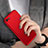 Carcasa Dura Plastico Rigida Mate M10 para Apple iPhone SE3 ((2022)) Rojo