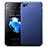 Carcasa Dura Plastico Rigida Mate para Apple iPhone 8 Azul