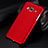Carcasa Dura Plastico Rigida Mate para Samsung Galaxy J3 (2016) J320F J3109 Rojo
