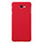 Carcasa Dura Plastico Rigida Mate para Samsung Galaxy J7 Prime Rojo