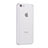 Carcasa Dura Ultrafina Transparente Mate para Apple iPhone 5C Blanco