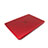 Carcasa Dura Ultrafina Transparente Mate para Apple MacBook 12 pulgadas Rojo