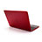 Carcasa Dura Ultrafina Transparente Mate para Apple MacBook 12 pulgadas Rojo