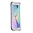 Carcasa Dura Ultrafina Transparente Mate para Samsung Galaxy S6 Edge SM-G925 Gris