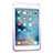 Carcasa Gel Ultrafina Transparente Gradiente para Apple iPad Mini 4 Morado