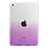 Carcasa Gel Ultrafina Transparente Gradiente para Apple iPad Mini Morado