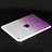 Carcasa Gel Ultrafina Transparente Gradiente para Apple iPad Mini Morado