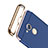 Carcasa Lujo Marco de Aluminio para Huawei Honor 6C Azul