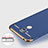 Carcasa Lujo Marco de Aluminio para Huawei Nova Smart Azul