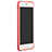 Carcasa Silicona Goma C01 para Apple iPhone 8 Rojo