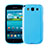 Carcasa Silicona Goma para Samsung Galaxy S3 III LTE 4G Azul