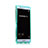 Carcasa Silicona Transparente Cubre Entero para Huawei P9 Plus Azul Cielo