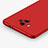 Carcasa Silicona Ultrafina Goma con Anillo de dedo Soporte para Huawei Mate 10 Rojo