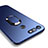 Carcasa Silicona Ultrafina Goma con Magnetico Anillo de dedo Soporte para Huawei Honor V20 Azul