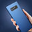 Carcasa Silicona Ultrafina Goma para Samsung Galaxy Note 8 Azul