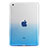 Carcasa Silicona Ultrafina Transparente Gradiente para Apple iPad Mini Azul