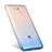 Carcasa Silicona Ultrafina Transparente Gradiente para Huawei Enjoy 6S Azul