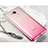 Carcasa Silicona Ultrafina Transparente Gradiente para Huawei GR5 Mini Rosa