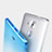 Carcasa Silicona Ultrafina Transparente Gradiente para Huawei Mate 8 Azul