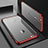 Carcasa Silicona Ultrafina Transparente H04 para Apple iPhone SE (2020) Rojo