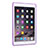 Carcasa Silicona Ultrafina Transparente para Apple iPad Air Morado