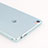 Carcasa Silicona Ultrafina Transparente para Huawei P8 Max Azul
