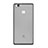 Carcasa Silicona Ultrafina Transparente para Huawei P9 Lite Gris