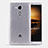 Carcasa Silicona Ultrafina Transparente R01 para Huawei Mate 7 Claro