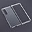 Carcasa Silicona Ultrafina Transparente T02 para Samsung Galaxy Z Fold3 5G Claro
