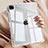 Carcasa Silicona Ultrafina Transparente T03 para Apple iPad Pro 12.9 (2020) Claro