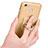 Carcasa Silicona Ultrafina Transparente T03 para Huawei Enjoy 5S Oro