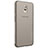 Carcasa Silicona Ultrafina Transparente T03 para Samsung Galaxy C8 C710F Gris
