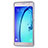 Carcasa Silicona Ultrafina Transparente T03 para Samsung Galaxy On7 Pro Gris
