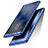 Carcasa Silicona Ultrafina Transparente T06 para Samsung Galaxy Note 8 Duos N950F Azul