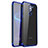 Carcasa Silicona Ultrafina Transparente T07 para Huawei Honor 6X Pro Azul