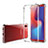 Carcasa Silicona Ultrafina Transparente T08 para Samsung Galaxy A6s Claro