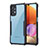 Carcasa Silicona Ultrafina Transparente T08 para Samsung Galaxy A72 5G Negro