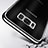 Carcasa Silicona Ultrafina Transparente T09 para Samsung Galaxy S8 Negro