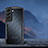 Carcasa Silicona Ultrafina Transparente T16 para Samsung Galaxy S22 Plus 5G Negro