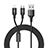 Cargador Cable Lightning USB Carga y Datos Android Micro USB ML05