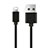 Cargador Cable USB Carga y Datos D08 para Apple iPhone SE3 ((2022)) Negro