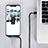 Cargador Cable USB Carga y Datos D11 para Apple iPhone 7 Plus Negro