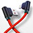Cargador Cable USB Carga y Datos D15 para Apple iPad 10.2 (2020) Rojo