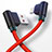 Cargador Cable USB Carga y Datos D15 para Apple iPad 3 Rojo