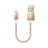 Cargador Cable USB Carga y Datos D18 para Apple iPhone 5S