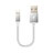 Cargador Cable USB Carga y Datos D18 para Apple iPhone SE3 ((2022))