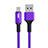 Cargador Cable USB Carga y Datos D21 para Apple iPhone 14 Pro