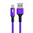 Cargador Cable USB Carga y Datos D21 para Apple iPhone 8