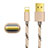 Cargador Cable USB Carga y Datos L01 para Apple iPod Touch 5 Oro