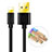 Cargador Cable USB Carga y Datos L02 para Apple iPhone 12 Pro Negro